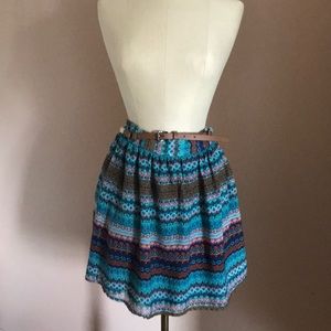 Mossimo NWT patterned skirt